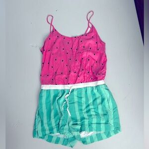 Tipsy Elves watermelon romper, S